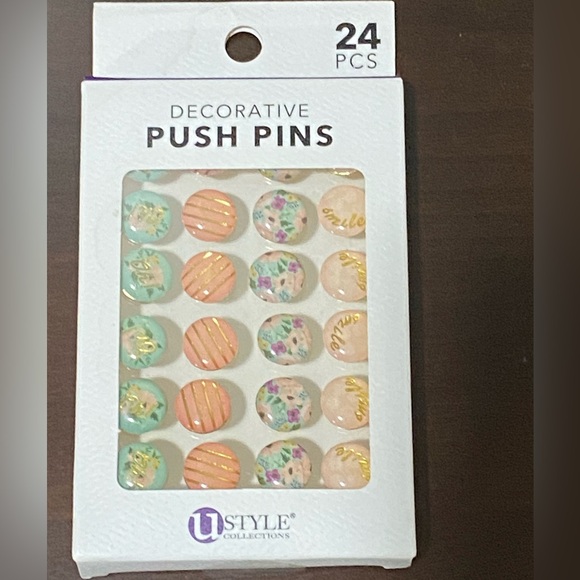Decorative Push pins - Picture 1 of 4